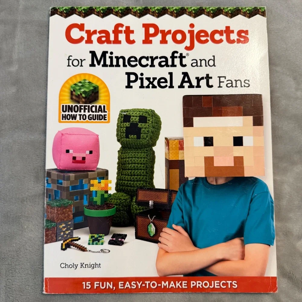 Craft Projects for‎ Minecraft & Pixel Art Fans Book – Choly Knight